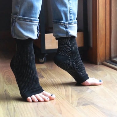 Minasa Socken mit Kompression gegen Fersensporn